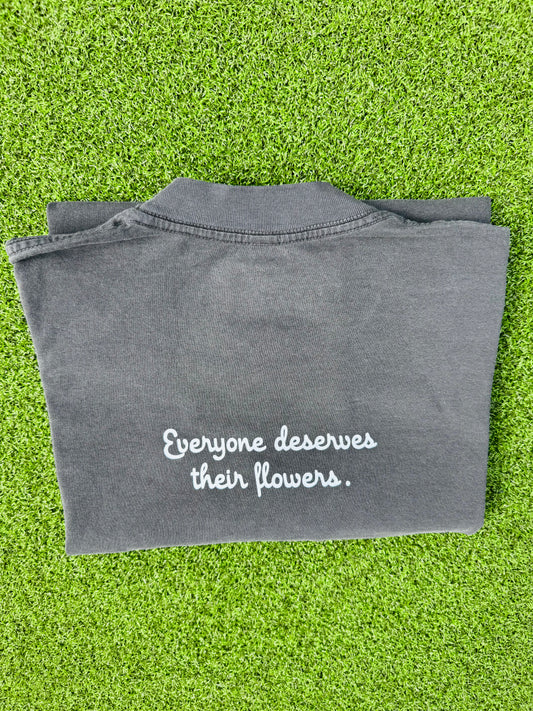 Black “Sunflower” T-shirt