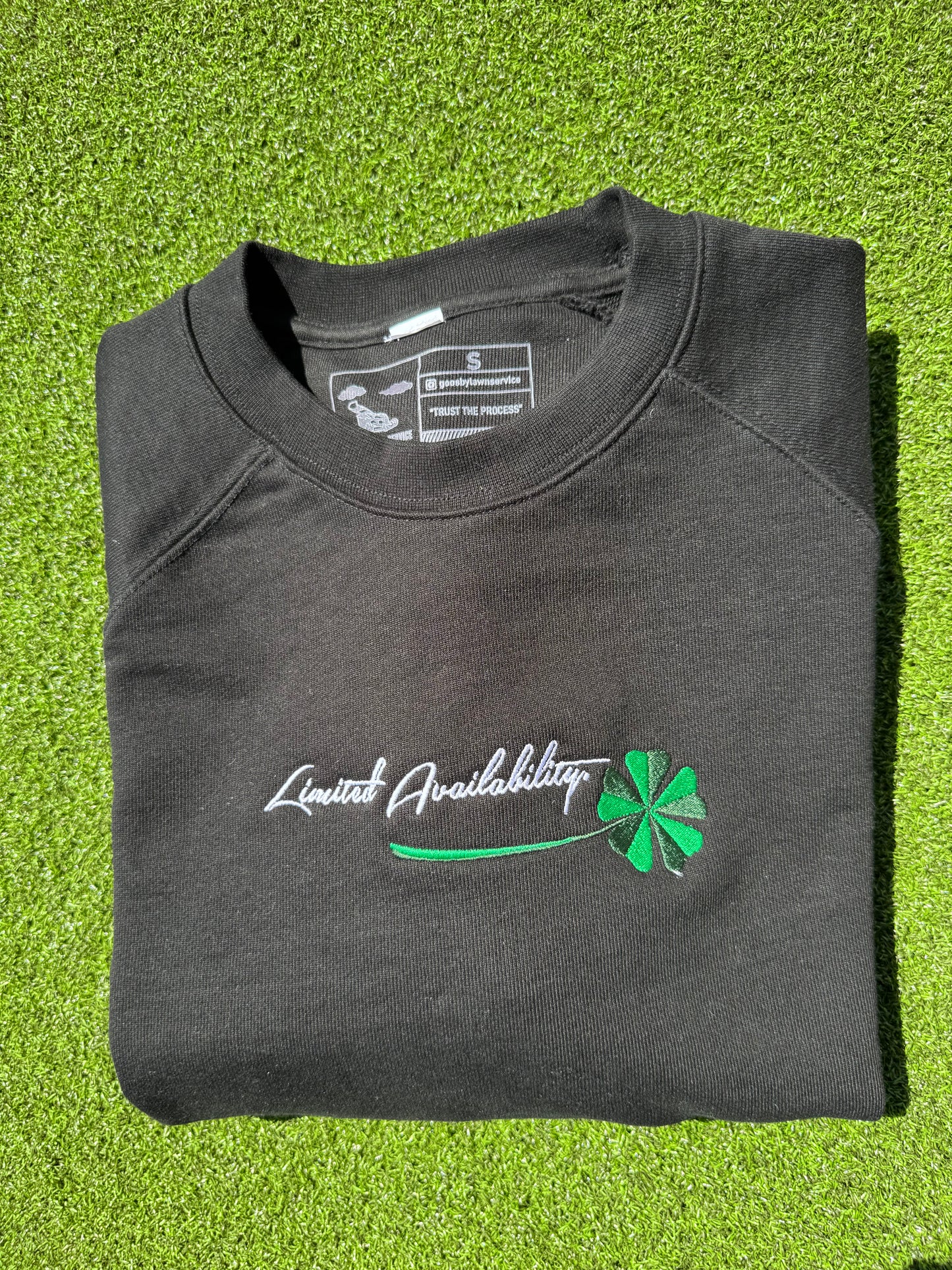 “Limited Availability” crewneck