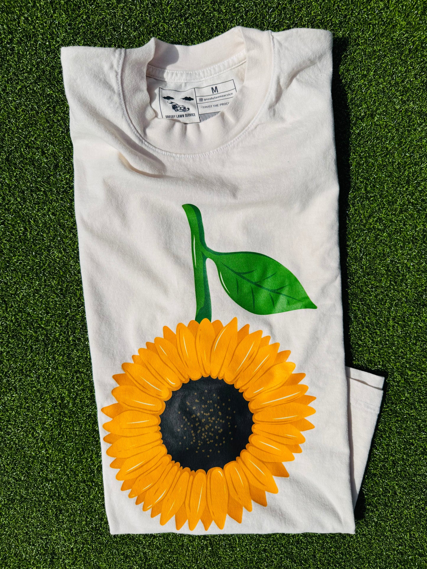 Cream “Sunflower” T-shirt