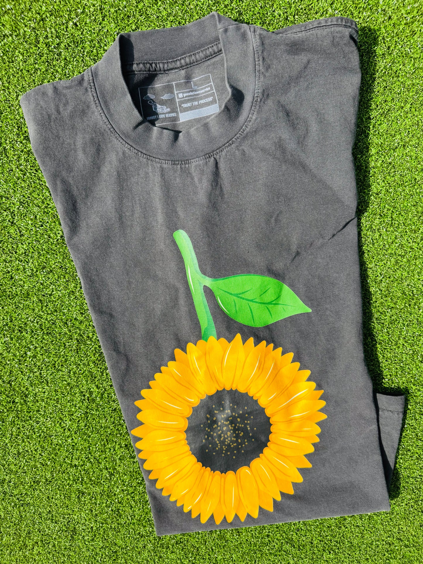 Black “Sunflower” T-shirt
