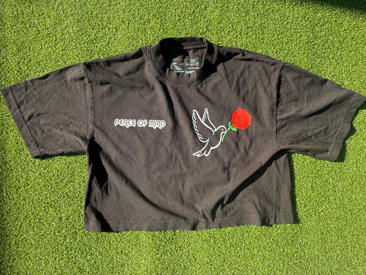 PEACE OF MIND > Croptop (Black)