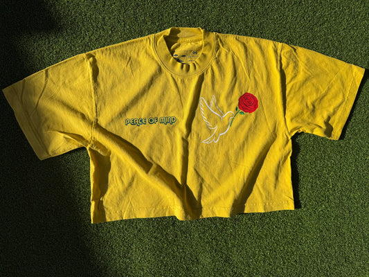 PEACE OF MIND > Crop top (Yellow)