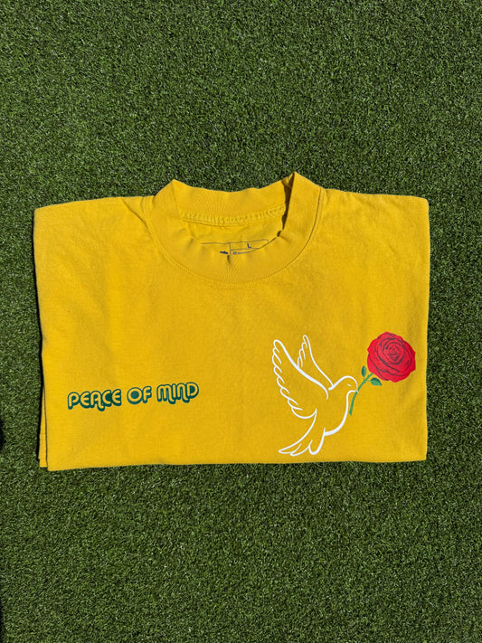 PEACE OF MIND > T-shirt (Yellow)