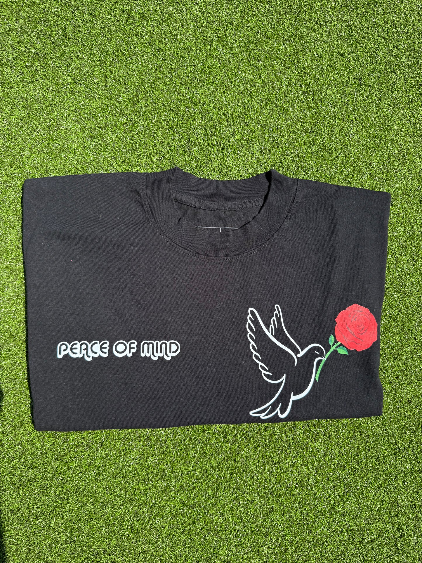 PEACE OF MIND > T-shirt (Black)