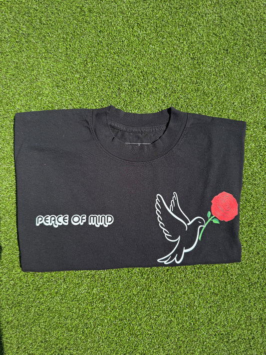 PEACE OF MIND > T-shirt (Black)