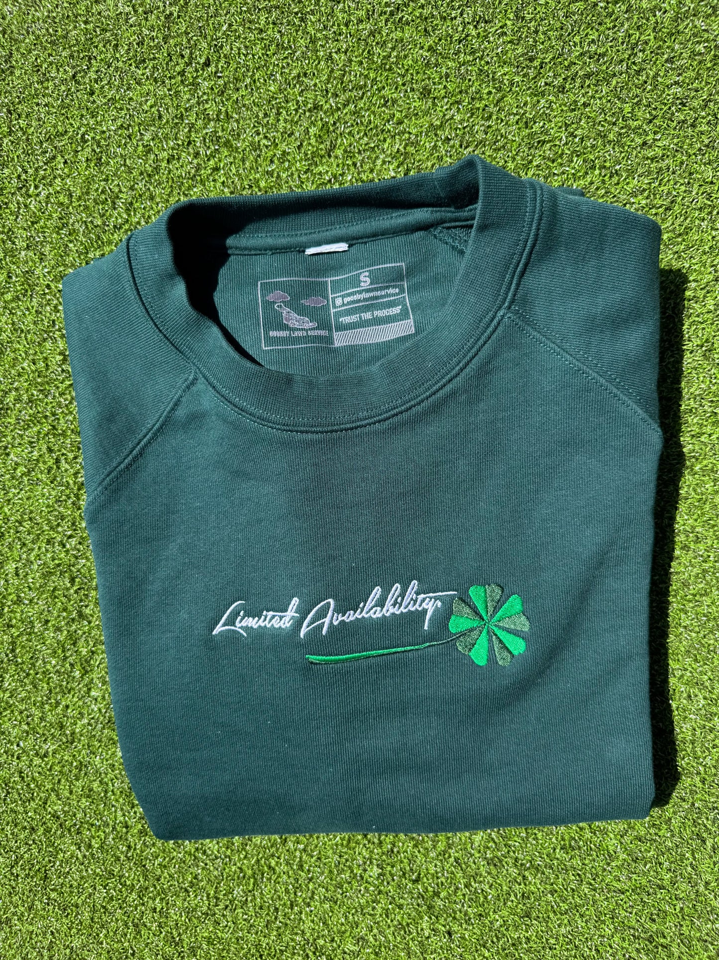 “Limited Availability” crewneck